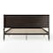 Martha Stewart Corbin King Size Solid Wood Platform Bed w/Wooden Headboard and Footboard, Dark Brown MG-090026-K-DKBRN-MS - alternate 4